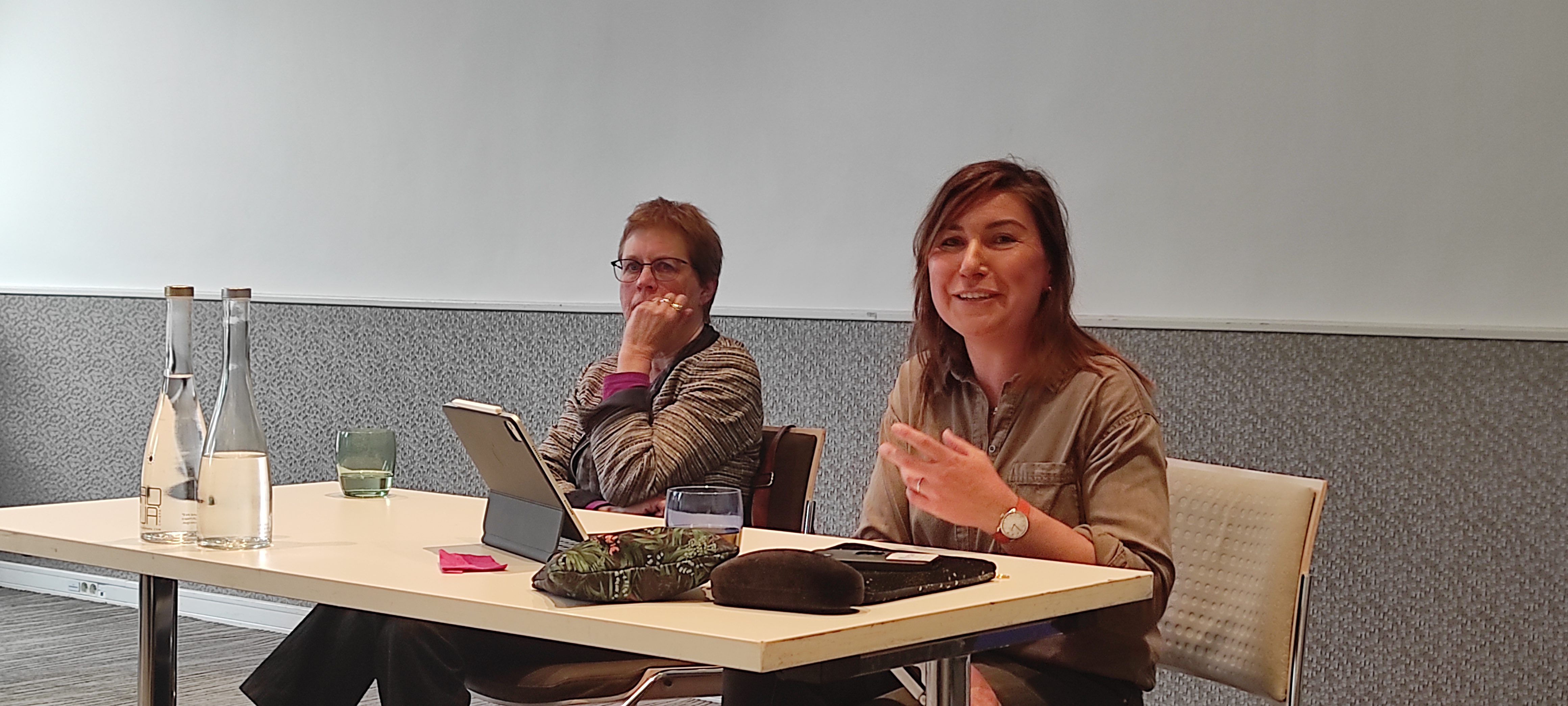 Martina Kost et Magali Cottave
