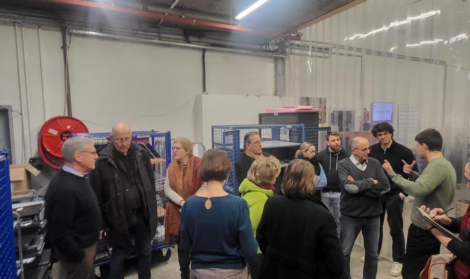 Dejeuner-visite Ecodair